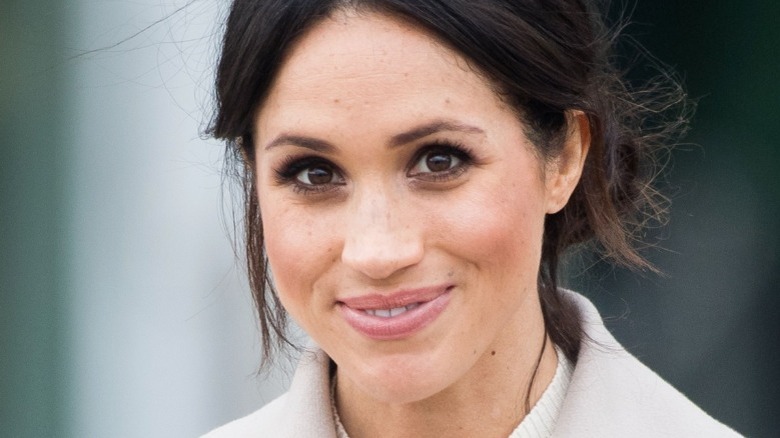 meghan markle grin