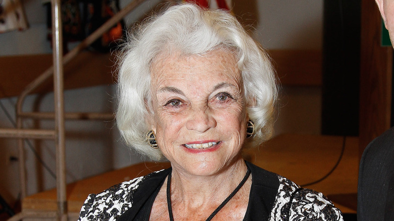 Sandra Day O'Connor smiling