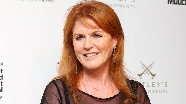 Sarah Ferguson smiling 