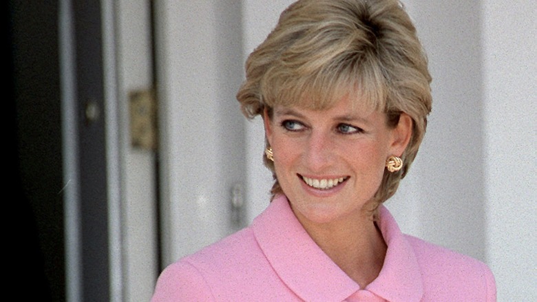 Princess Diana smiling