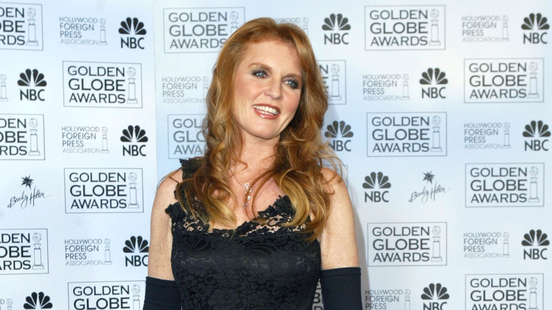 Sarah Ferguson on the red carpet