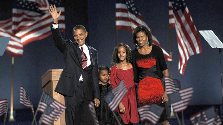 The Obama Family at Inauguration