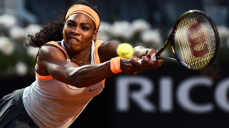 Serena Williams at the 2015 Italian Open