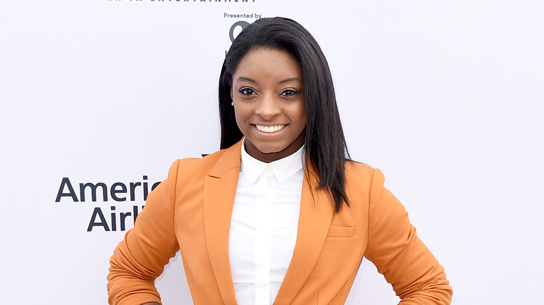 Simone Biles at an event