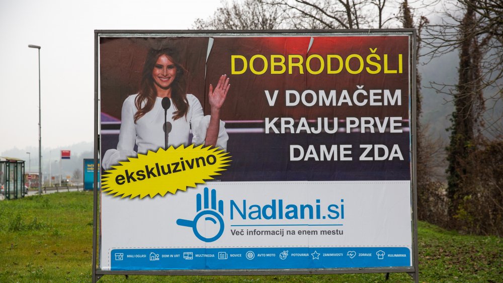 Melania billboards