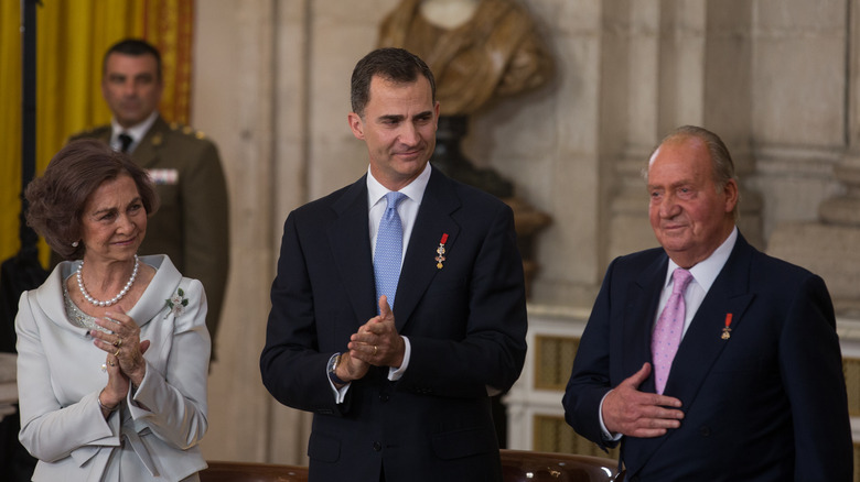 Sofia, Juan Carlos, and King Felipe VI