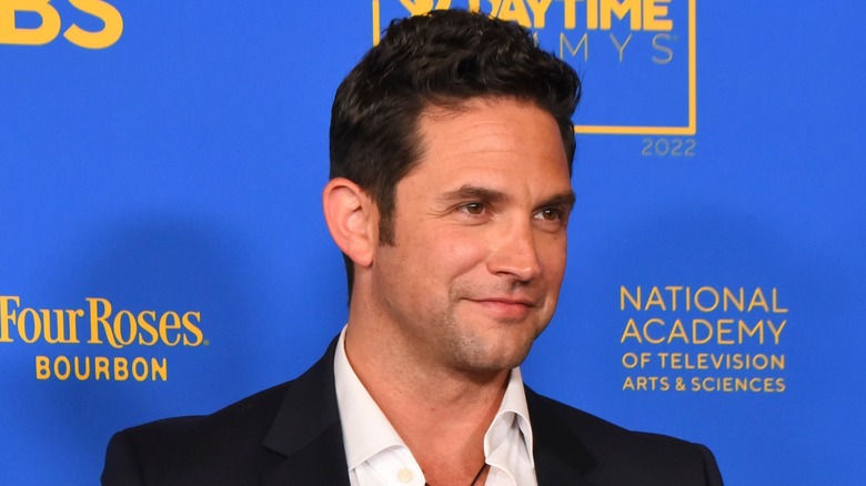 Brandon Barash on the red carpet.  