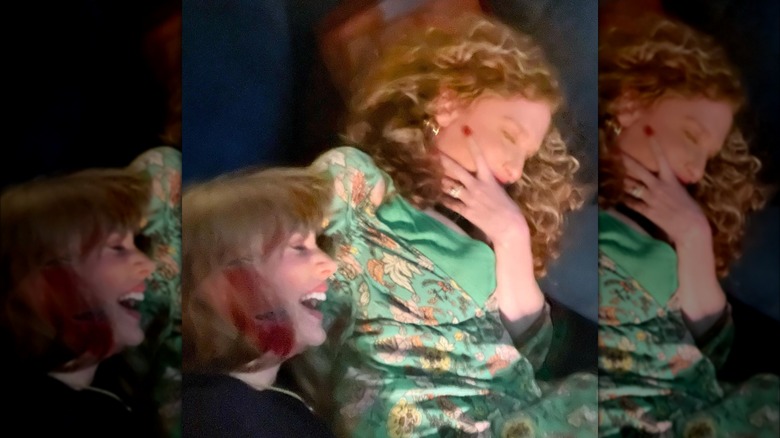 Taylor Swift Abigail Anderson laughing