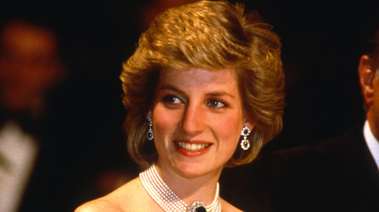 Princess Diana smiling