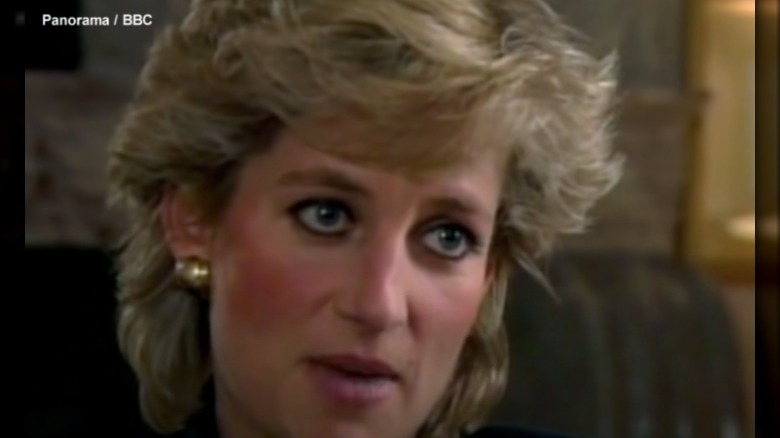 Princess Diana in Martin Bashir interview