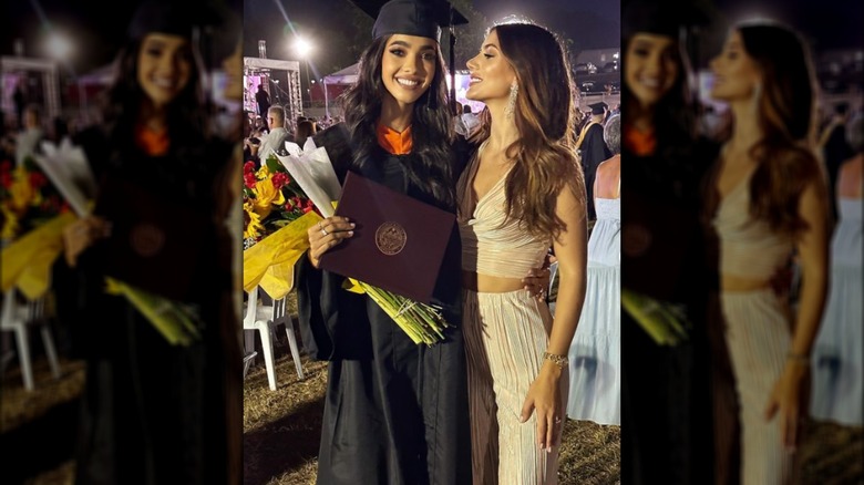 Mariana Varela and Fabiola Valentin at graduation 