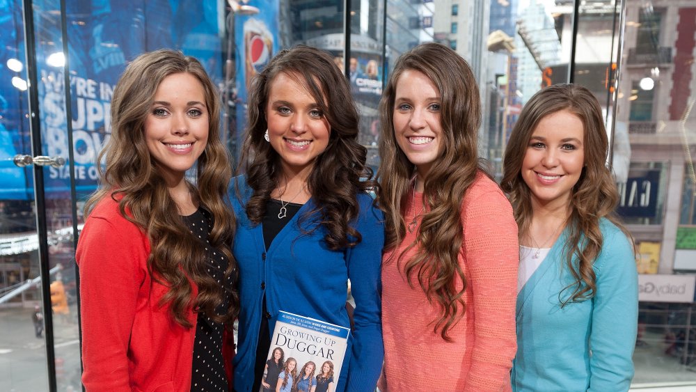 Four of the Duggar daughters from 19 Kids and Counting