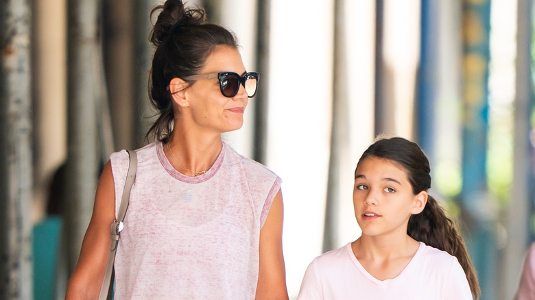 Katie Holmes and Suri Cruise 