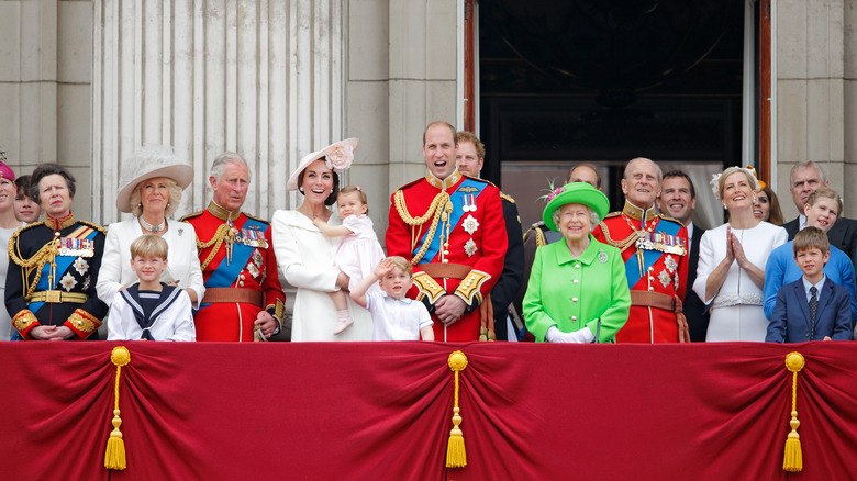 The royal family in 2016