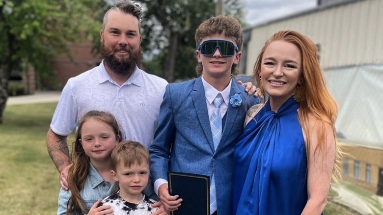 Maci Bookout Mckinney and Taylor Mckinney with their family