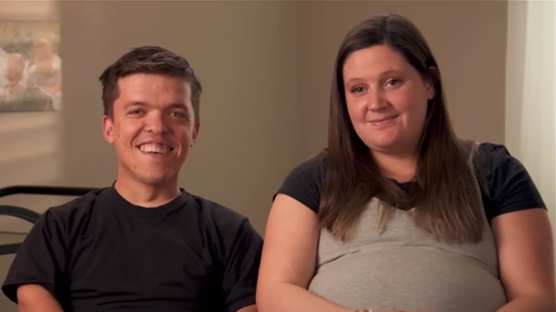 reality stars Tori and Zach Roloff smiling