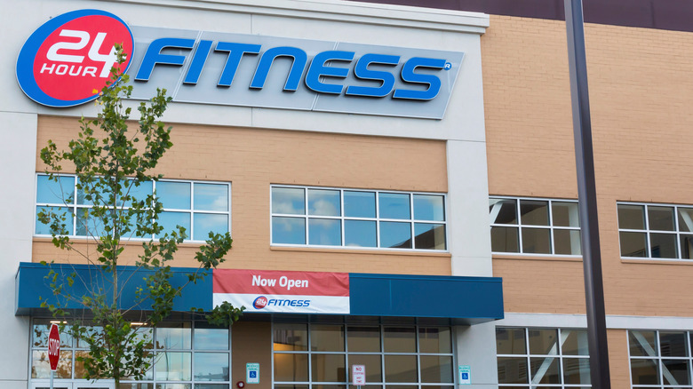 24-hour fitness center