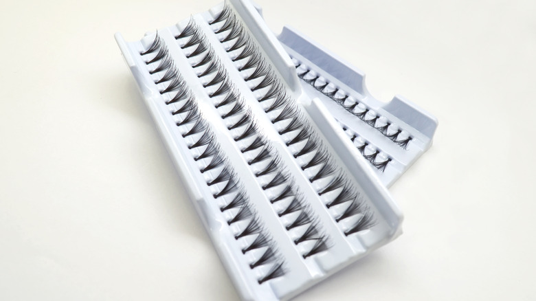 Individual false eyelashes