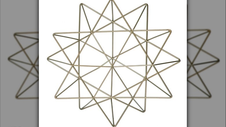 Geometric Star of David