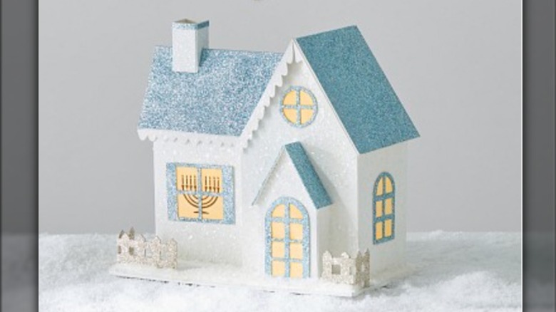 Decorative Hanukkah house