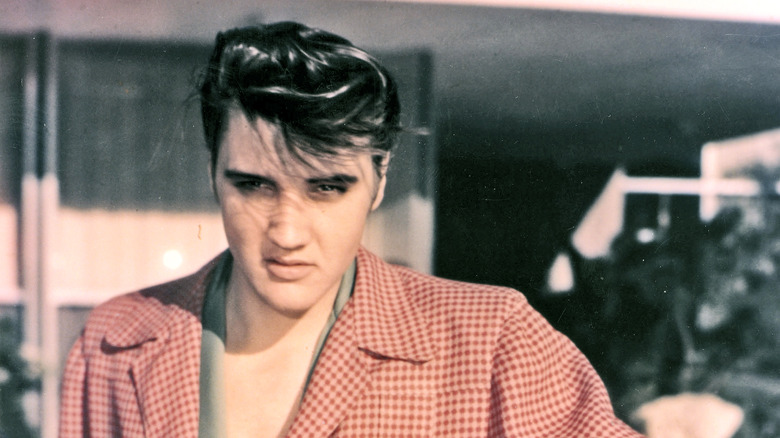 Elvis Presley checked jacket