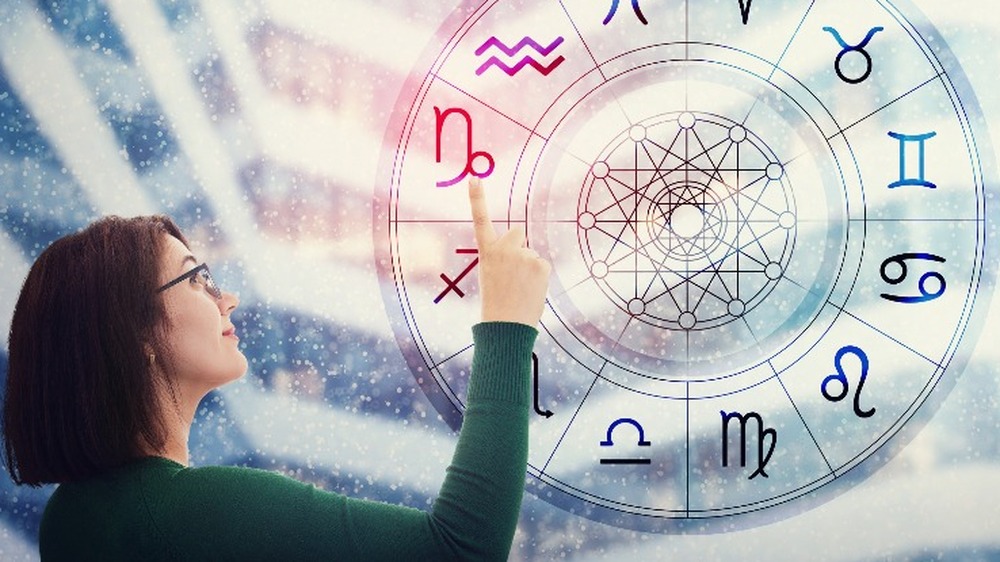 Astrology chart woman