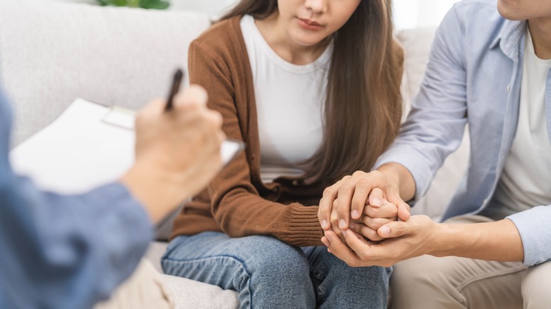 Couple in therapy