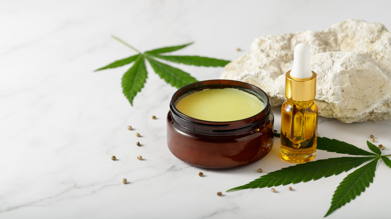 CBD oil and CBD-infused coconut oil