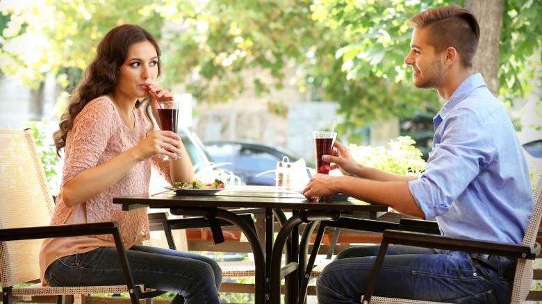 couple on date