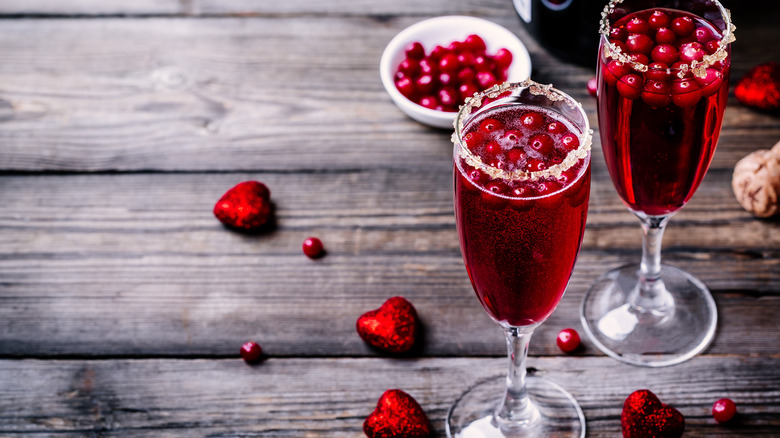 cranberry mimosa