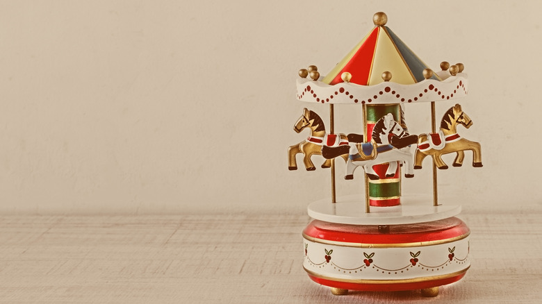 Vintage carousel decor 