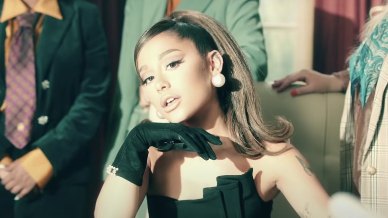 Ariana Grande in Positions music video