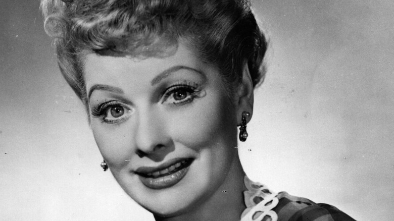 Lucille Ball black and white photo