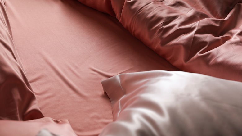 Silk pillowcases and sheets