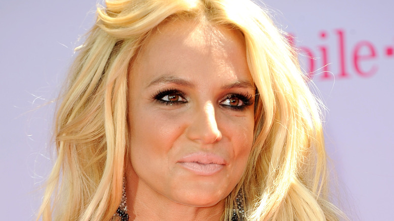 Britney Spears attending an event