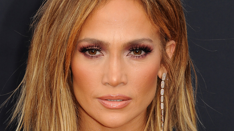 Jennifer Lopez on the red carpet