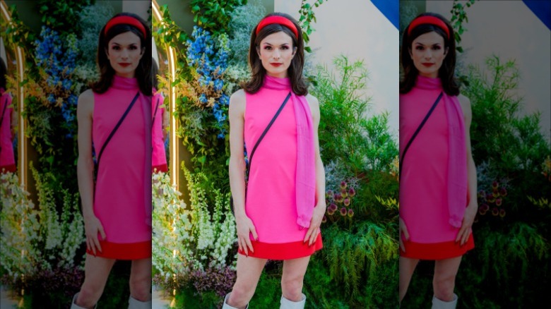 Dylan Mulvaney pink dress