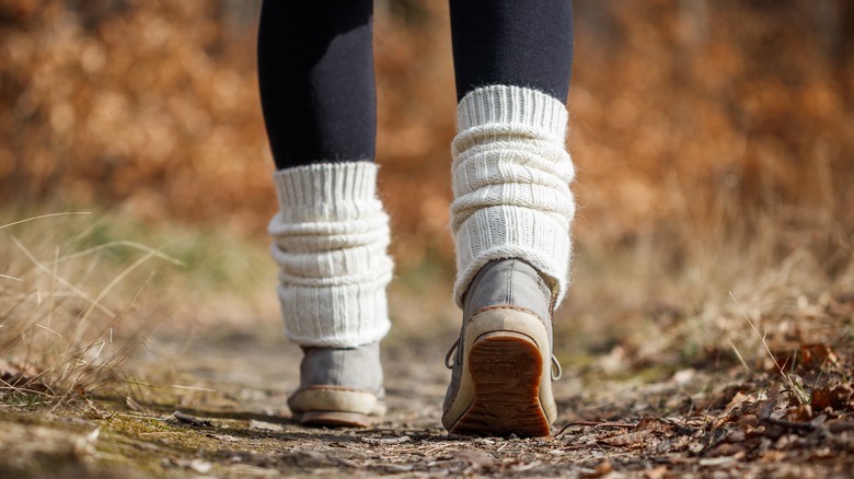 Boots and leg warmers