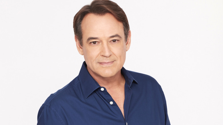 General Hospital's Jon Lindstrom looking happy