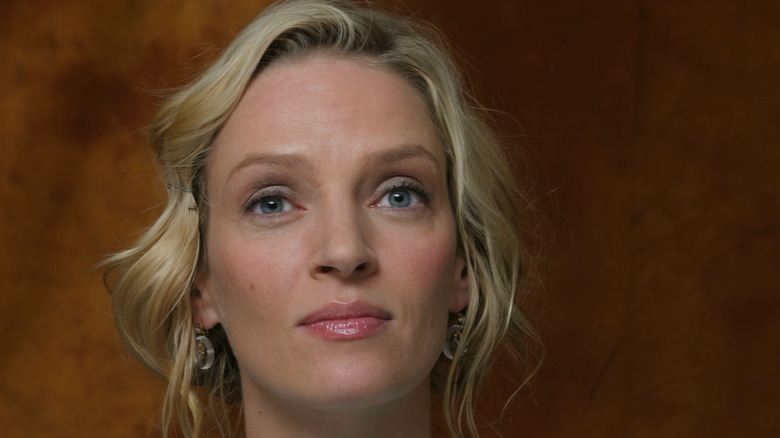 Uma Thurman press conference