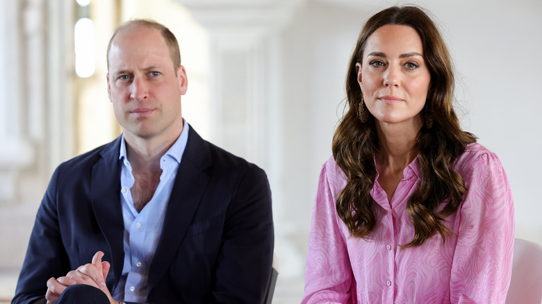 Prince William and Princess Catherine at an event  