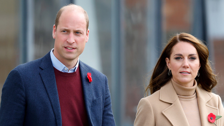 Prince William and Princess Catherine at an event  