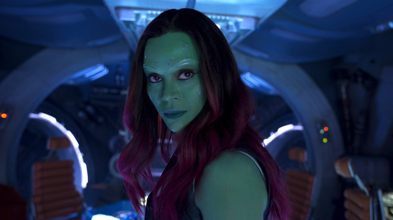 Gamora Zoe Saldana Guardians of the Galaxy Avengers MCU