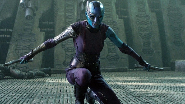 Guardians of the Galaxy Nebula Marvel Avengers MCU Karen Gillan