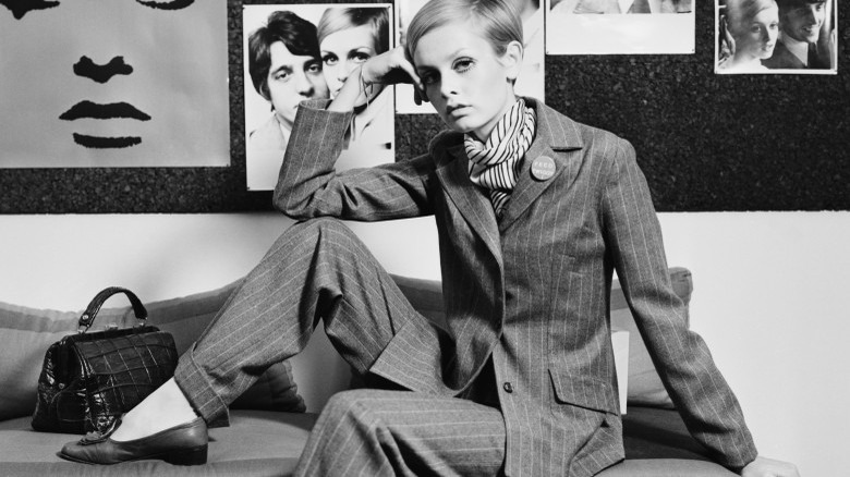 Twiggy perfect female body