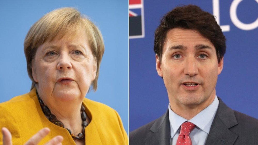 Angela Merkel, Justin Trudeau