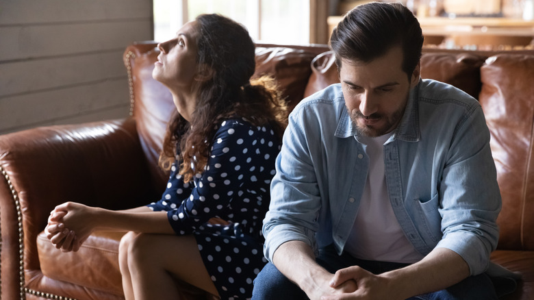 Distressed couple