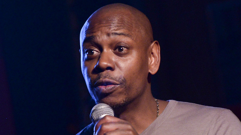 Dave Chappelle on stage