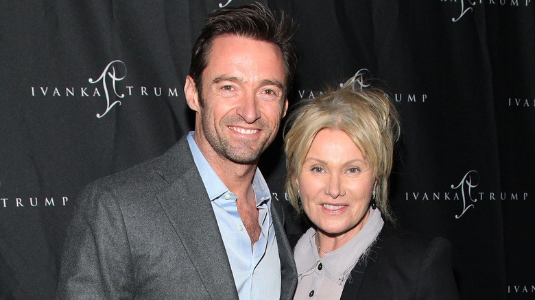 Hugh Jackman Deborra-Lee Furness at Ivanka jewelry opening