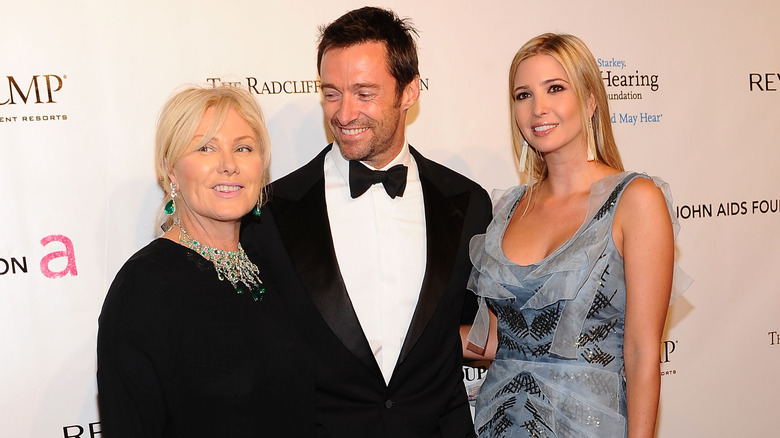 Hugh Jackman, Deborra-Lee Furness, and Ivanka Trump posing